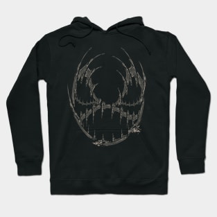 Cyborg Robot Skull Hoodie